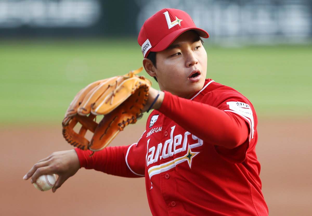 SSG 김수윤. SSG랜더스 제공